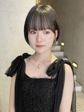 ハウ 心斎橋(how) 10代20代大人可愛い裾カラー前髪インナー艶感ピンクベージュ