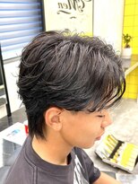エイトメン 池袋東口店(EIGHT MEN) ニュアンスパーマ×センターパート