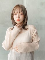 エースハバナ 渋谷(1 HAVANA) グレージュ/ミディアムレイヤー/20代30代大人かわいい