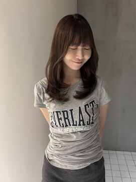 ローエ バイ デコ(Rohe by DECO) 【MAO】透明感カラー/暗髪/レイヤーカット