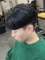 ウェイビーエフティフィフス 横浜西口(WAVEY ft.fifth)&nbsp;横浜毛流れセンターパートニュアンスパーマフェザーパーマ30代◆