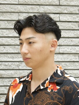 ザバーバー 渋谷(THE BARBER) Middle Skin Fade×Nuance Perm