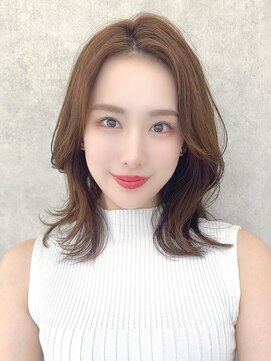 オーバーヘアー 枚方店(over hair) 【over hair】くびれヘア×ワンホンヘア