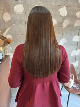 ソワ 四日市(soie) ブリーチ無しダブルカラー ベージュ