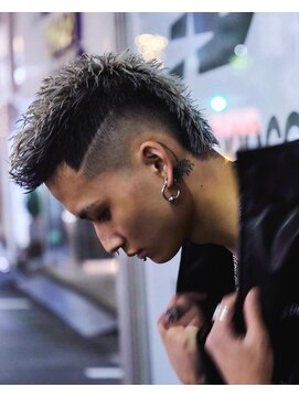 オーシャントーキョー ホワイト 原宿(OCEAN TOKYO WHITE) マレットショートスタイル