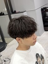 アビー ランシェル(ABEY LENCIEL) 波巻きツイストスパイラルパーマ/波巻きパーマ/刈り上げマッシュ