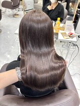 アイズ 横浜(IS) 【KAZUKI指名】髪質改善縮毛矯正×チョコレートブラウン♪♪