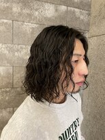 ニアウ 伊勢崎連取店(Niau) メンズボブツイストスパイラルパーマメンズパーマ