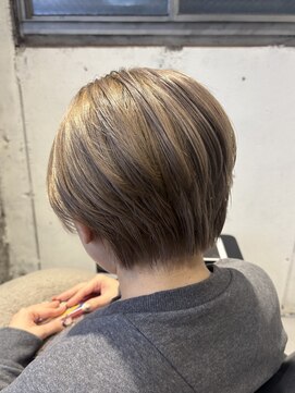 インク(inc) シルバーベージュ/ショート/髪質改善トリートメント