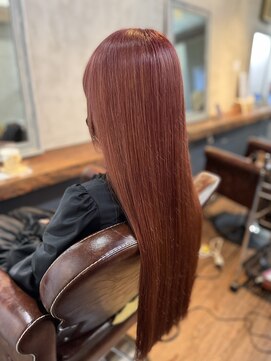 スローネ(THRONE) 艶カラー／髪質改善／新宿／20代30代40代