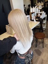 ラグ バイ シゲルカットクラブ 神田久志本店(lag) ホワイトブロンド