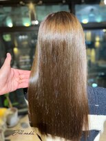 ジル アンク(Jill ankh)&nbsp;《姫路　Jillankh》オリーブベージュ　髪質改善　ダブルカラー