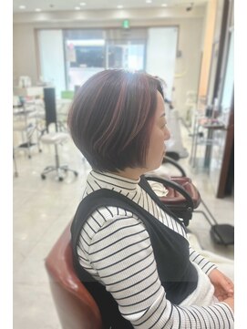 美容室ぬばたま 練馬店 大人ショートボブ