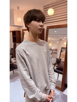 アンド グラフ(& Graph.) シースルーマッシュ　ブリーチなしダブルカラー