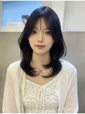 ふわっとミディアムレイヤーカット