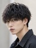 【人気メニュー】メンズカット＋シャドウパーマ（眉カット付）