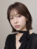 オーラ オモテサンドウ(Aura omotesando)&nbsp;顔まわりレイヤー×外ハネくびれ韓国ボブ