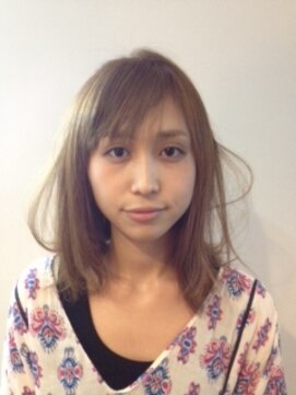 イケノウエ(ikenoue') 外国人風ガーリーセミディ