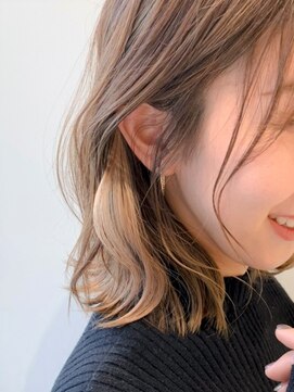 ケーツーナゴヤ(K two NAGOYA) 《K-two栄・矢場町》【guest style】インナーカラー外ハネボブ