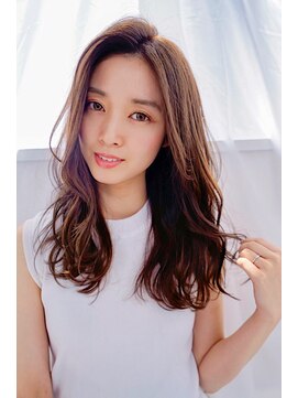 ロンドローズ 名古屋(Lond damaskRose) 【Lond damaskRose】津田稜也 かきあげ前髪グレージュカラー