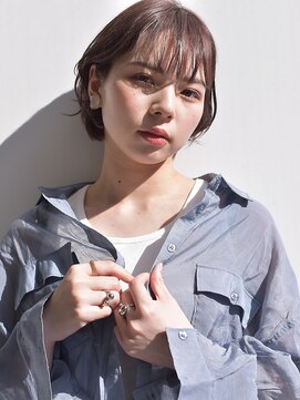 バロンフェム(baLon.fem) baLon.fem【yu-ma】ショート ミニボブ ラベンダーアッシュ