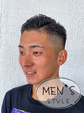 リ シャルム バイ エニーハウ 南七日町店(Re charm by anyhow) 軽めの清潔感メンズスキンフェードスタイル