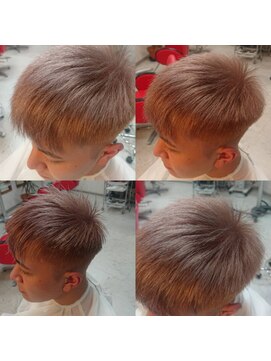 美容室 スウィート(SWeeT) メンズショート ピンクゴールド