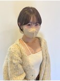 フェミニン丸みショート♪