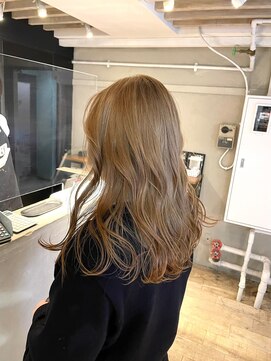 ルネ 北千住(Renee) ミルクティーベージュ_ダークアッシュチェリーブラウン