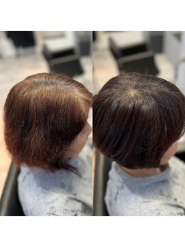 ニュートラル(neutral) 【neutral】艶が出る白髪染め ＋ カット