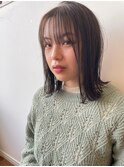 前髪/インナーグレージュ[印西牧の原駅/千葉ニュータウン]