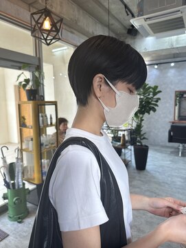 シールドヘアー 沖縄 新都心(C'LD Hair) 【 C’LD 】マッシュショート/丸みショート/ショート/小顔カット