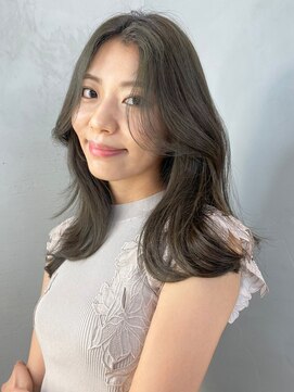 アイティー バイ アルバム 浦和店(IT by ALBUM) くびれオリーブベージュ_マチルダボブピンクベージュ_ba461771