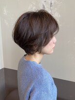 ヘアーメイク アチャ(hair make accha) 黒髪/グレーベージュ/レイヤーロング/前髪パーマ/伸ばしかけ