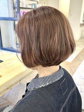 ファイブシーン アオヤマ(5SCENE AOYAMA) 白髪ぼかしショートショートカット前髪あり前髪なし30代40代50代