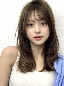 プリマ アンジュ 中目黒店(PRIMA ange) バタフライカット×アッシュベージュ PRIMA ange 中目黒店