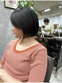 ミニボブ/小顔ボブ/内巻きボブ/韓国ボブ/小顔カット/ボブ