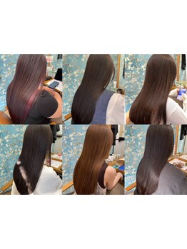 効果実感度が高いヘアケアに自信有。一人ひとりの髪・頭皮の状態を見極め、最適なトリートメントをご提案！