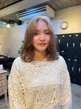 ヒカリス 中崎店(HIKARIS) ルーツカラー/ホワイトベージュ