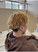 メンズマッシュ×波巻きスパイラル