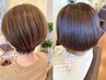 【初回30分のカウンセリング♪】美フォルムカット マッサージシャンプー付き