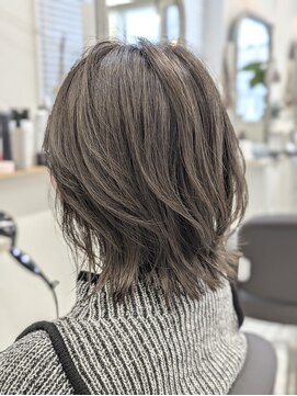 アオカマクラ(a-o Kamakura) ミディアムレイヤー×マットグレー