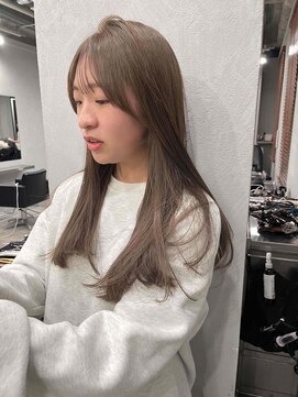 ウェイビーズ(WAVY'S) bleachなしbeige。