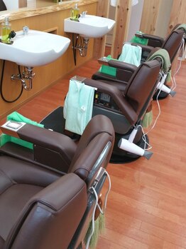 バンブー(Bamboo 竹)の写真/【JR西大路駅から徒歩5分】毎月気軽に通える価格×高技術！キッズカットも◎通いやすい順番制サロン◎