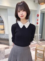 ロンド ロビン 栄(Lond robin)&nbsp;韓国/前髪/縮毛矯正/レイヤー/ショートボブ/ボブ