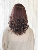 エアービジュー(Air Bijou)&nbsp;ゆるふわ波ウェーブ×美髪3Dカラーピンクパープル