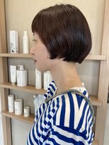 ミュゼプリュム(Musee plume)&nbsp;コロっとボブ/コーラルピンクカラー