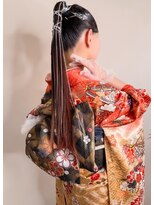 イチザサロン(ICHI THESALON) ロングポニテ
