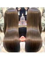 アンジェリカラボ 梅田店(ANGELICA LABO)&nbsp;うる艶超高濃度髪質改善カラー×髪質再生バイカルテトTR【川又】