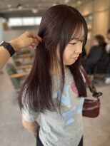 ゼストプラス(ZEST plus)&nbsp;暗髪卒業ボルドーカラー♪【Luna】